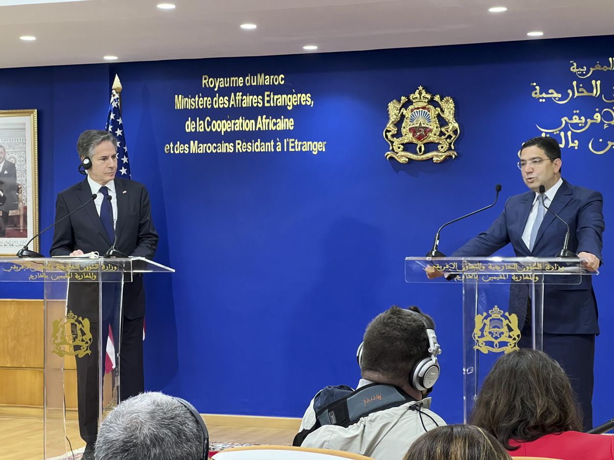 Blinken reafirma a Rabat el suport dels EUA a la marroquinitat del Sàhara Occidental Blinken reafirma a Rabat el suport dels EUA a la marroquinitat del Sàhara Occidental