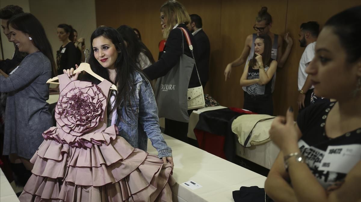 El ’casting’ de ’Maestros de la costura’ en Barcelona. El ’casting’ de ’Maestros de la costura’ en Barcelona.