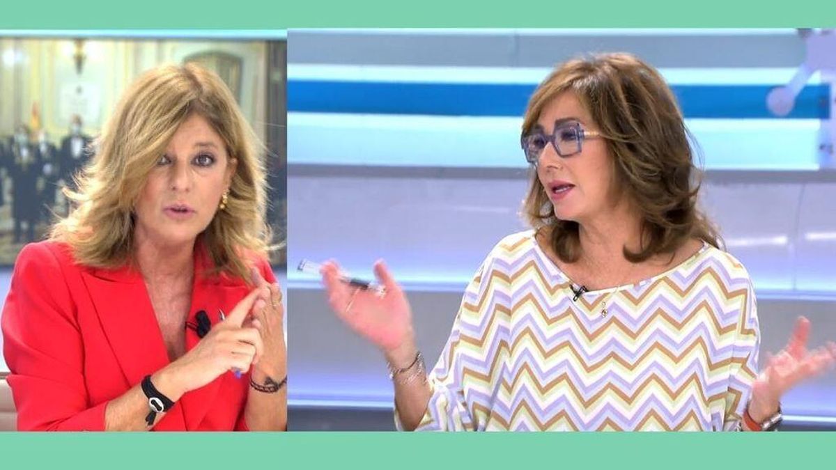 Esther Palomera se enzarza con Ana Rosa Esther Palomera se enzarza con Ana Rosa