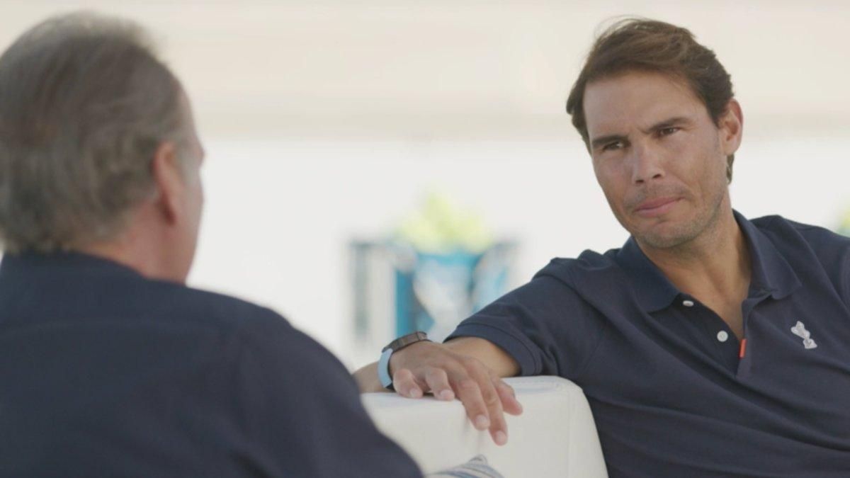Bertín Osborne y Rafa Nadal en ’Mi casa es la tuya’. Bertín Osborne y Rafa Nadal en ’Mi casa es la tuya’.