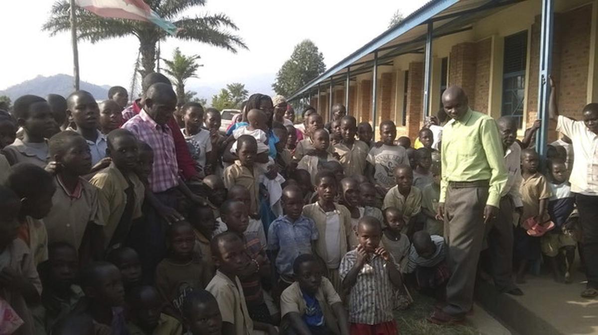 Centro escolar en Burundi financiado por Manos Unidas.