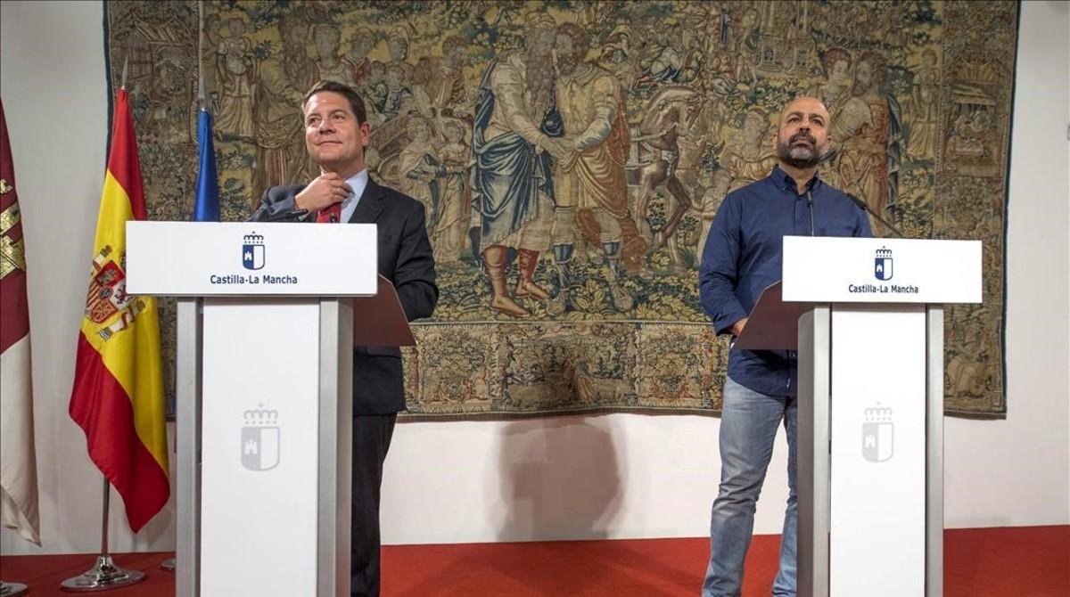 Las bases de Podemos en Castilla-La Mancha dan vía libre al pacto con el PSOE Las bases de Podemos en Castilla-La Mancha dan vía libre al pacto con el PSOE