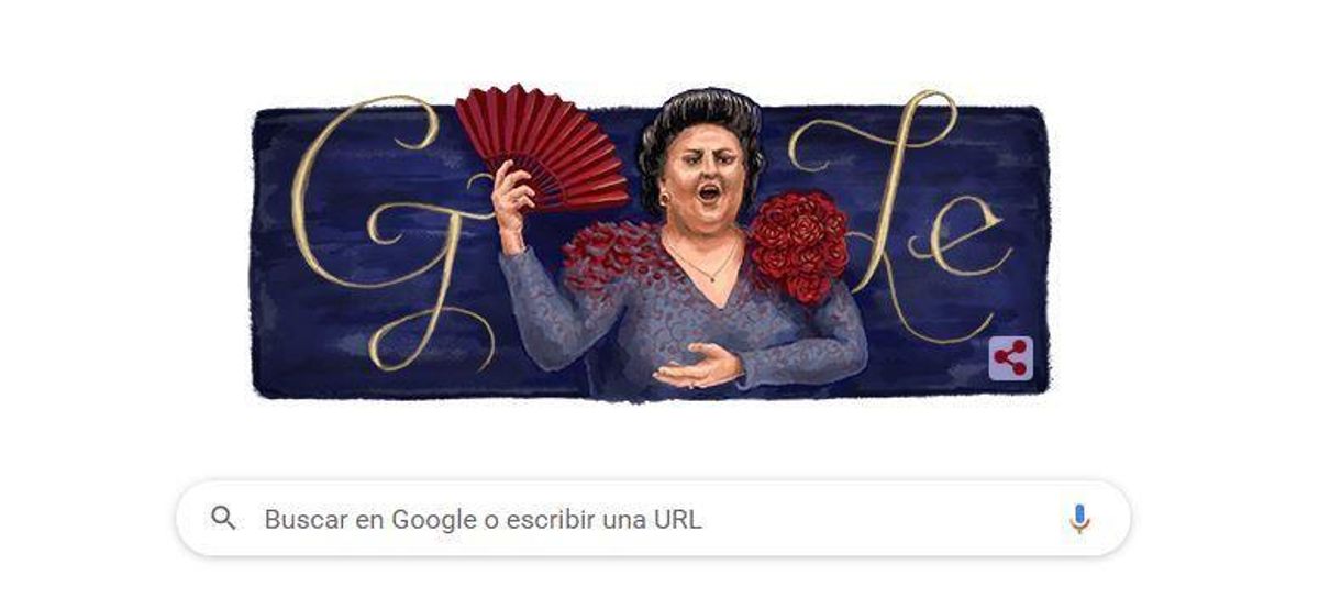 Google dedica el seu Doodle a Montserrat Caballé pel seu 89è aniversari Google dedica el seu Doodle a Montserrat Caballé pel seu 89è aniversari
