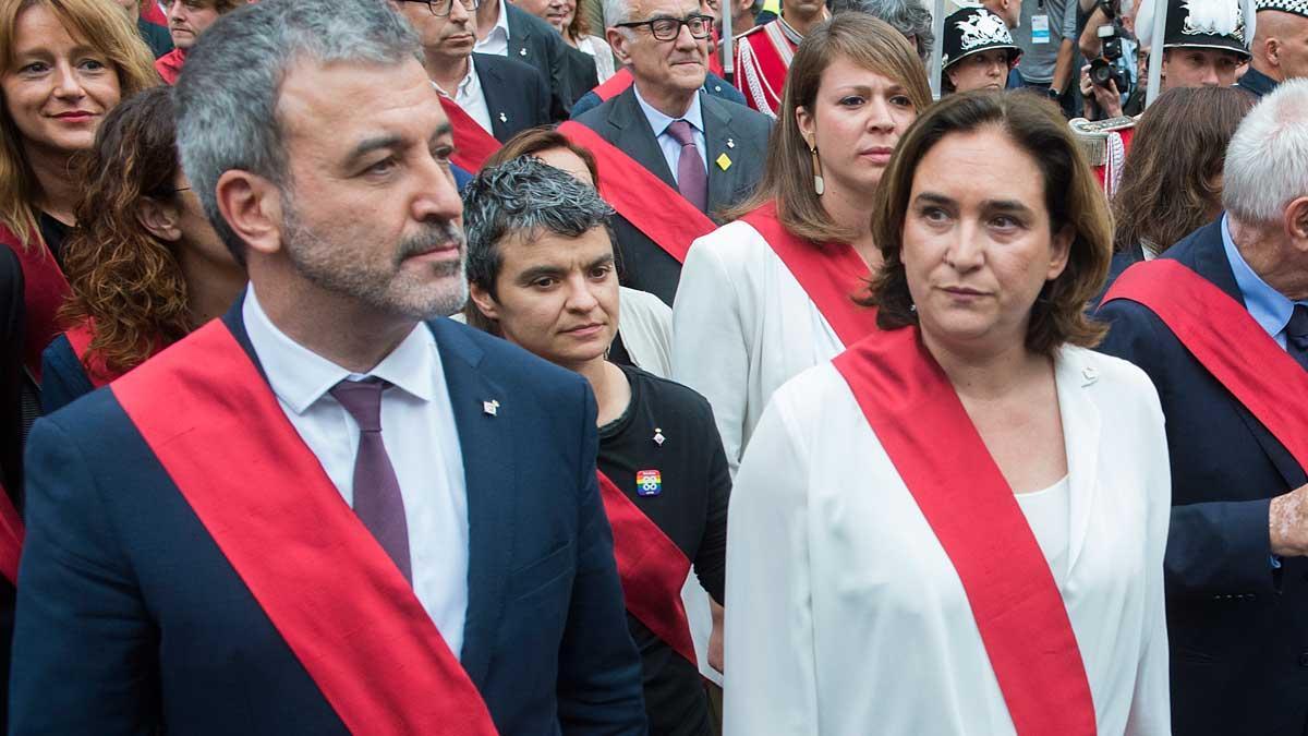 Colau repite como alcaldesa de Barcelona con los apoyos de PSC y Cs.