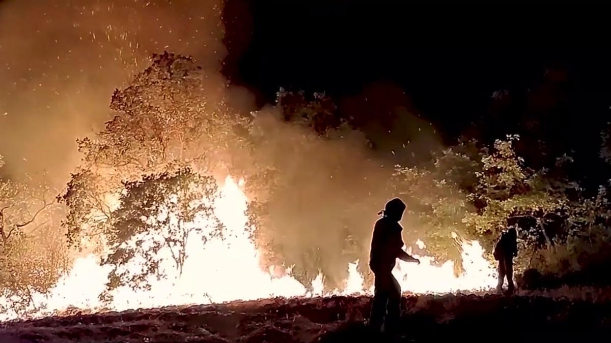 Detingut un piròman per originar cinc focs a la zona afectada pels incendis del Solsonès