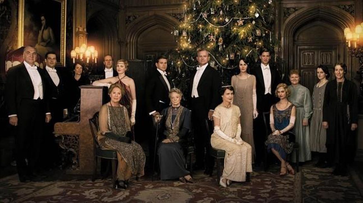 Una imagen de la serie ’Downton Abbey’. Una imagen de la serie ’Downton Abbey’.
