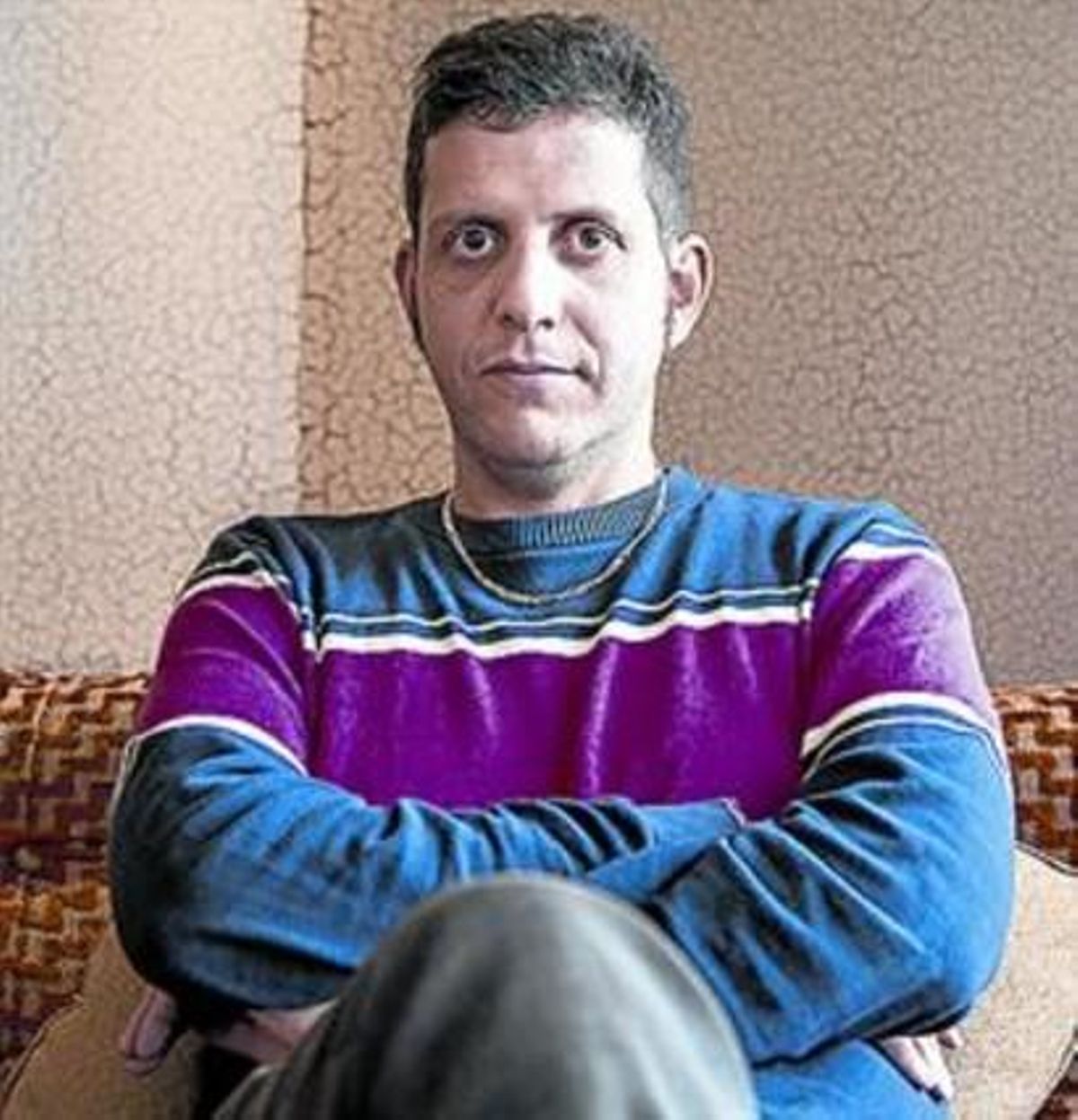 El escritor Nir Baram, en Barcelona. El escritor Nir Baram, en Barcelona.
