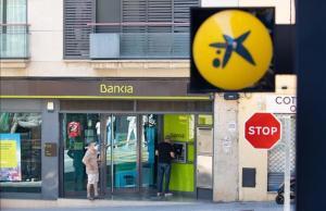 Sucursales de CaixaBank y Bankia en Sant Cugat del Vallès