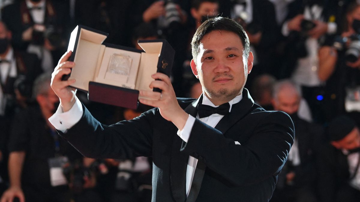 Ryûseke Hamaguchi, en el festival de Cannes, este año. Ryûseke Hamaguchi, en el festival de Cannes, este año.