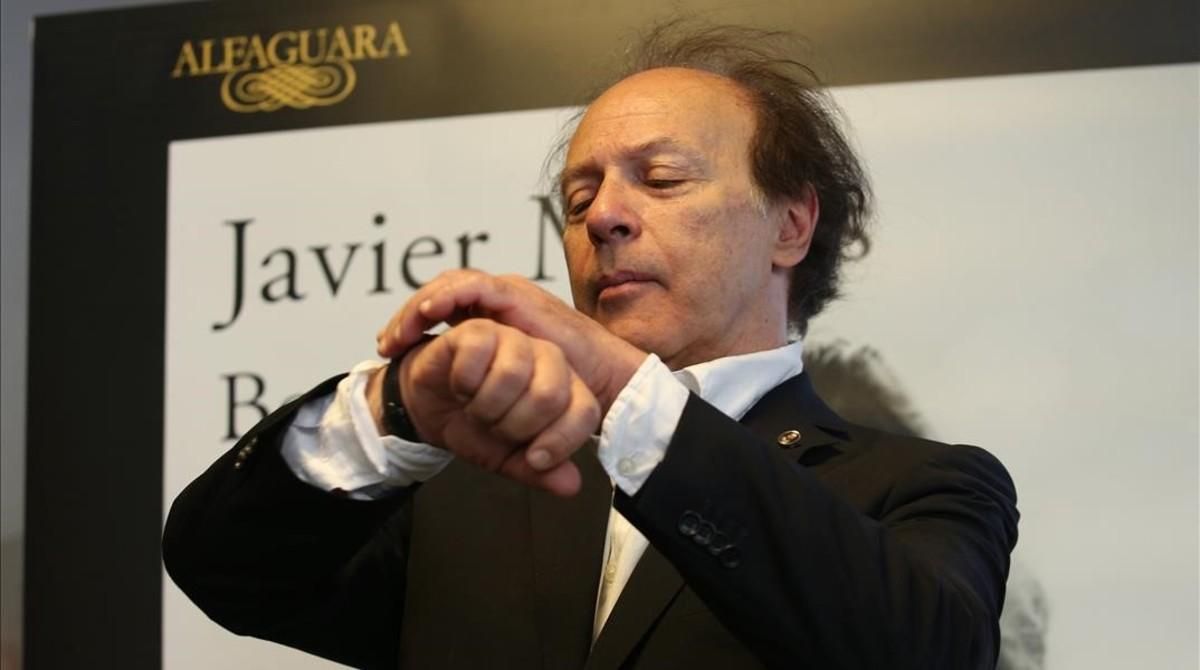 Javier Marías, en Madrid, donde ha presentado su nueva novela, ’Berta Isla’ Javier Marías, en Madrid, donde ha presentado su nueva novela, ’Berta Isla’