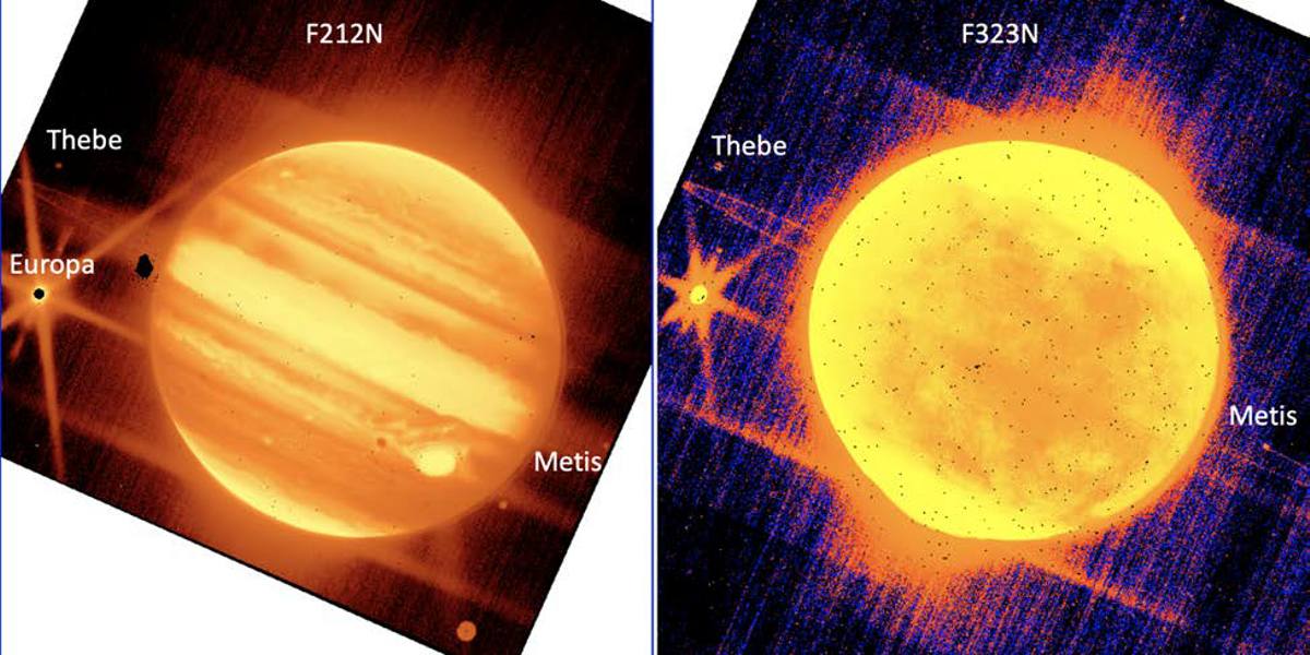 La imatge de Júpiter captada pel telescopi James Webb