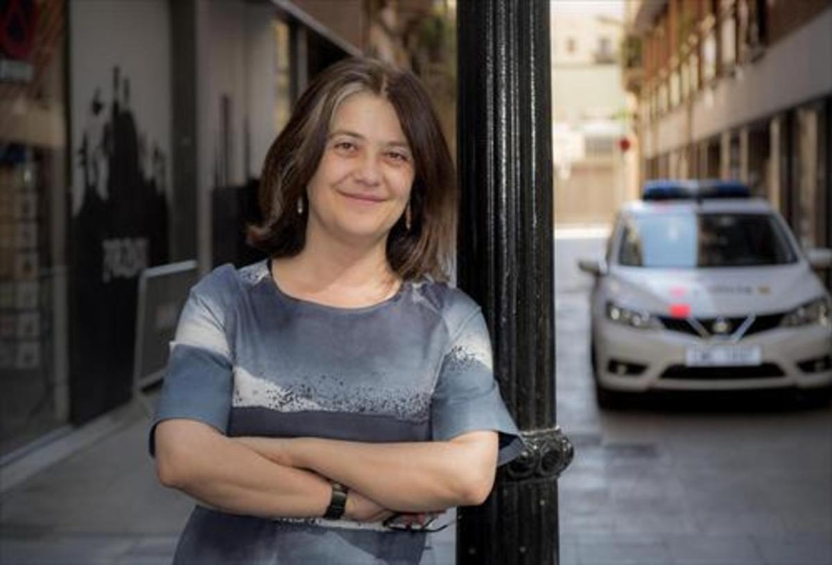 La escritora Rosa Ribas, en Barcelona. La escritora Rosa Ribas, en Barcelona.