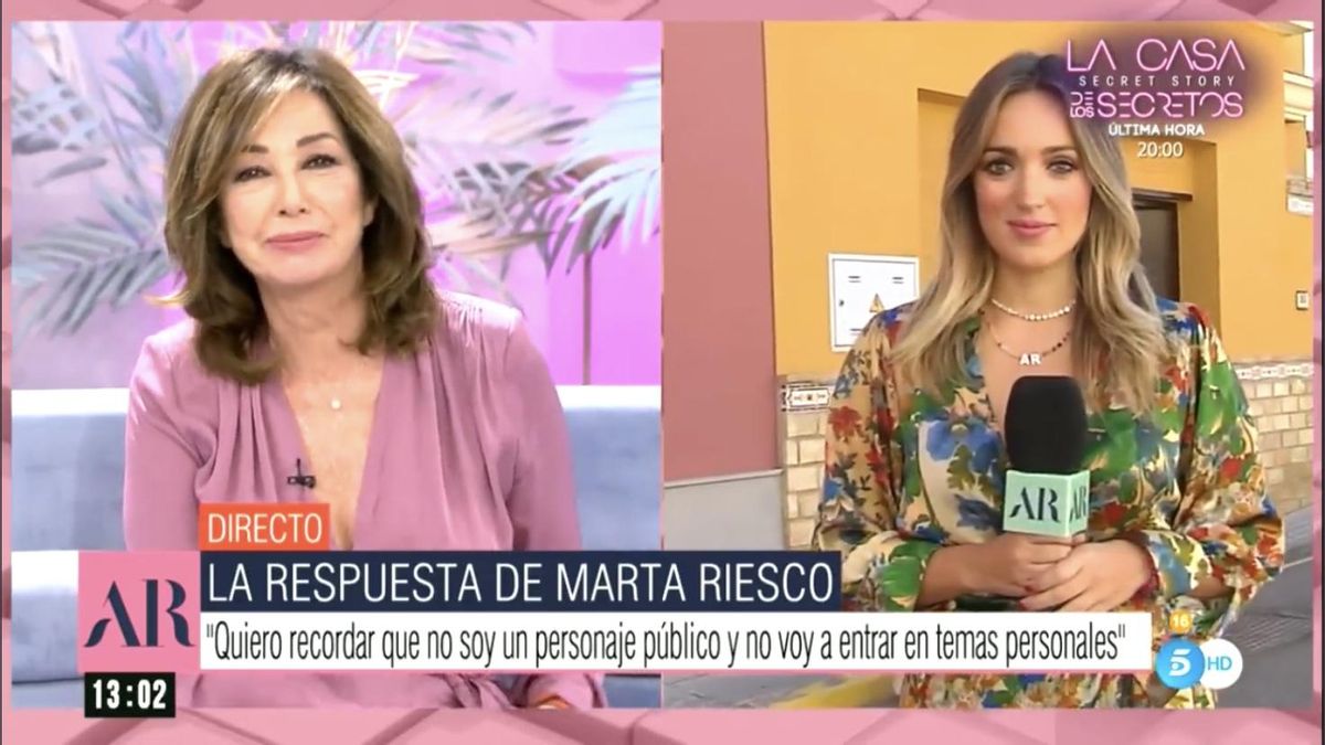 Ana Rosa con Marta Riesco Ana Rosa con Marta Riesco