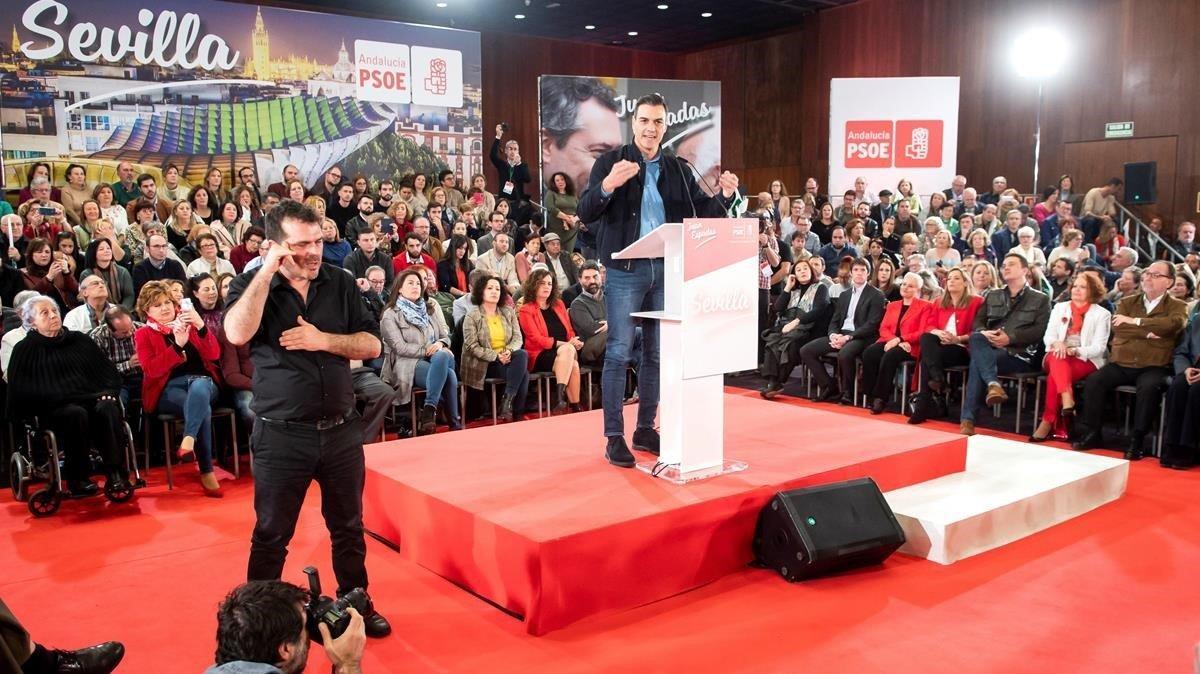 El PSOE parteix amb avantatge