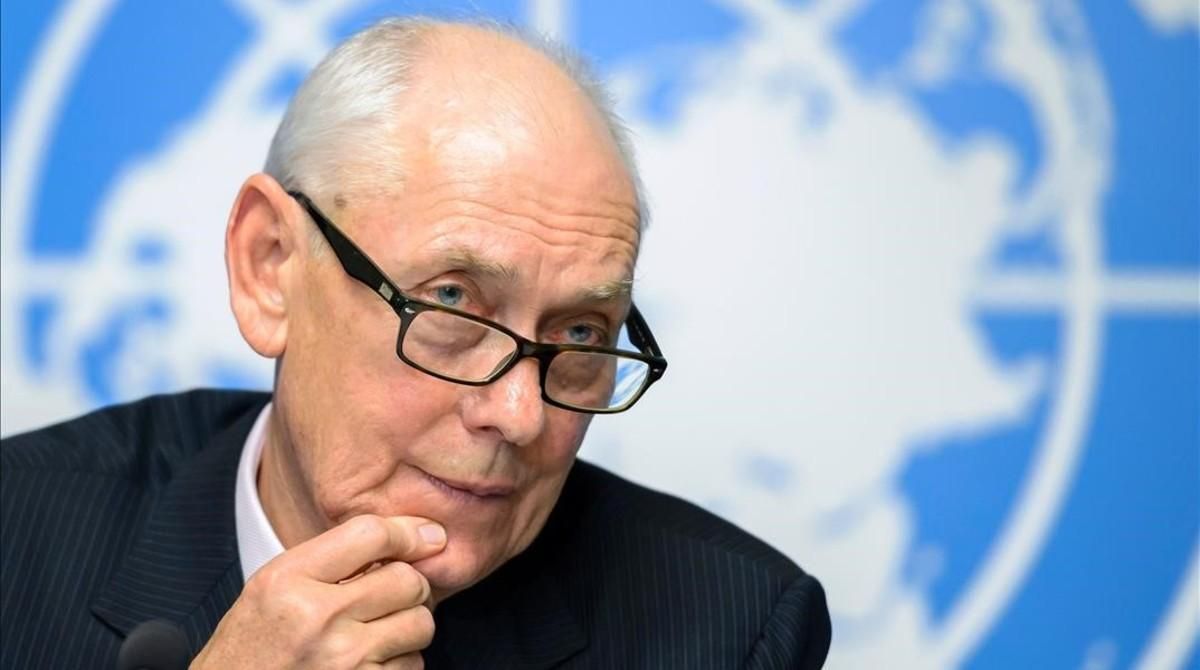 El jefe de la comisión de la ONU que ha elaborado el informe sobre Eritrea, Mike Smith. El jefe de la comisión de la ONU que ha elaborado el informe sobre Eritrea, Mike Smith.