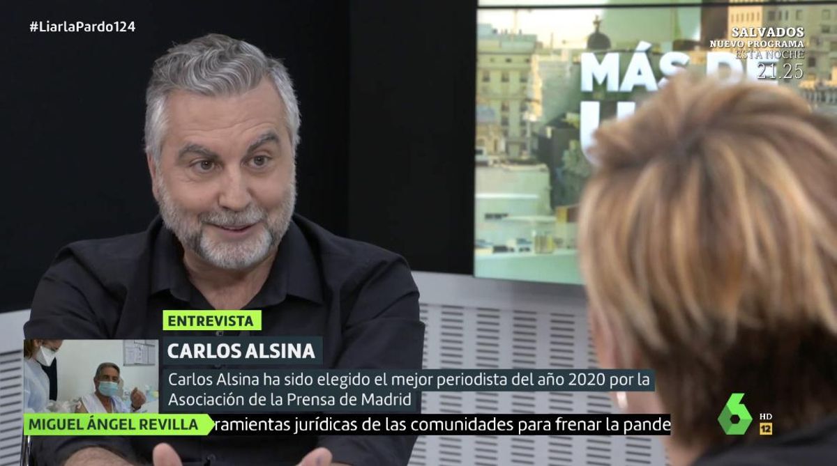 Carlos Alsina se moja y da el nombre de los políticos (de diferentes partidos) que le tienen vetado Carlos Alsina se moja y da el nombre de los políticos (de diferentes partidos) que le tienen vetado