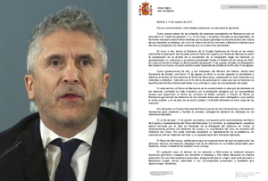 Fernando Grande-Marlaska y el aviso de Interior a la Fiscalía sobre la repatriación de menores de Ceuta.