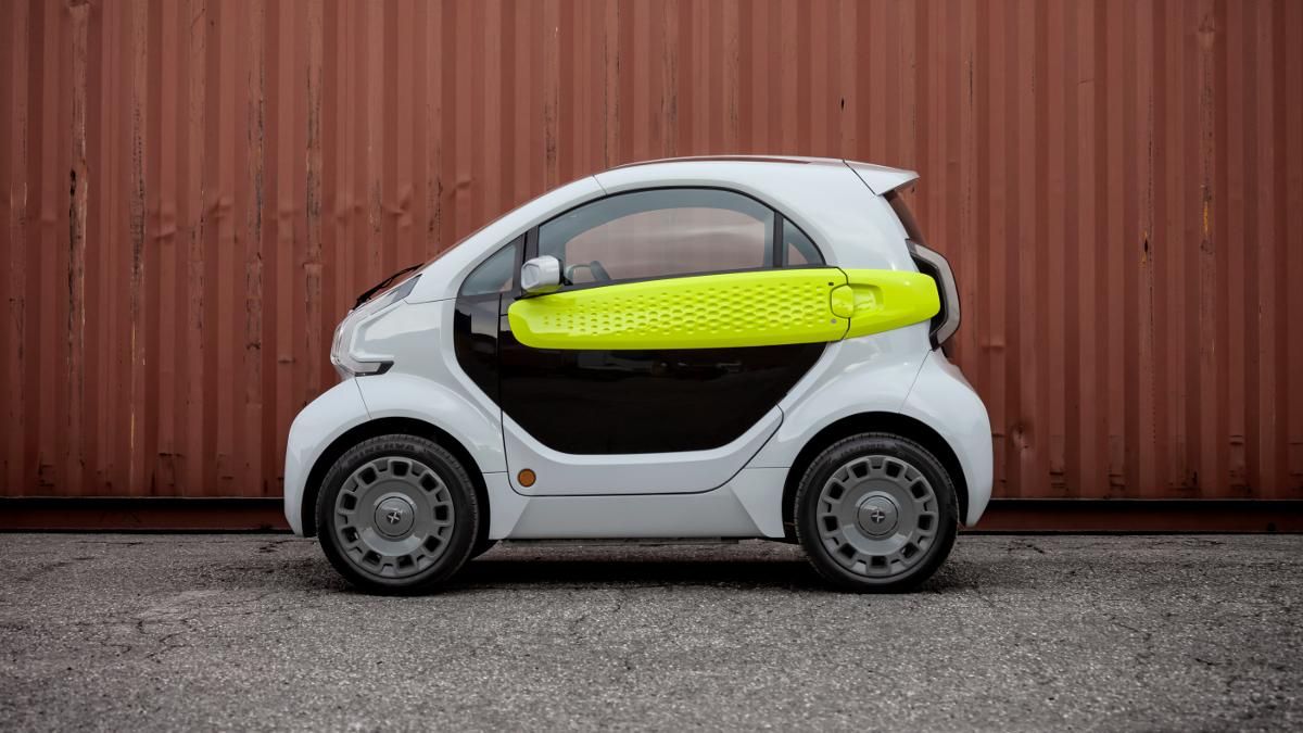 Así es Yoyo, el coche eléctrico fabricado con tecnología 3D Así es Yoyo, el coche eléctrico fabricado con tecnología 3D