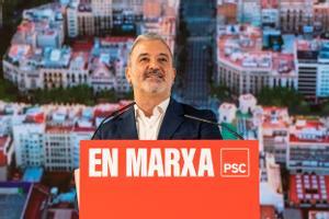 El candidato socialista a la alcaldía de Barcelona, Jaume Collboni