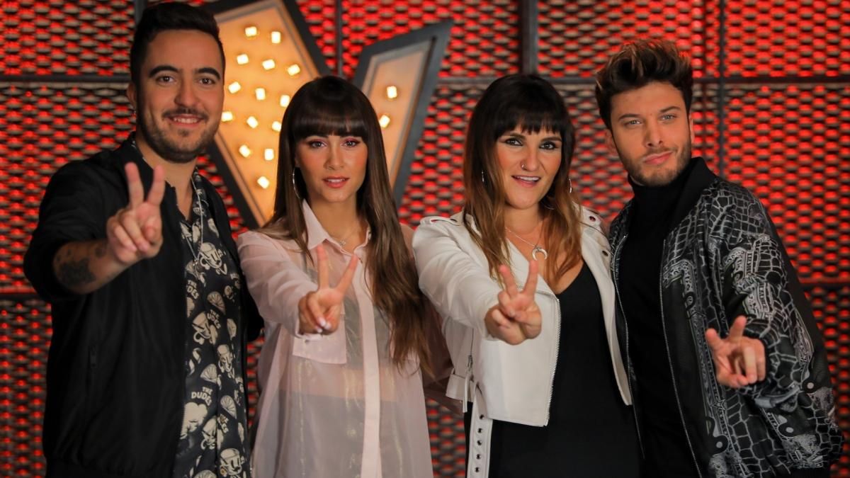 Beret, Aitana, Rozalén y Blas Cantó, asesores de ’La voz kids’. Beret, Aitana, Rozalén y Blas Cantó, asesores de ’La voz kids’.