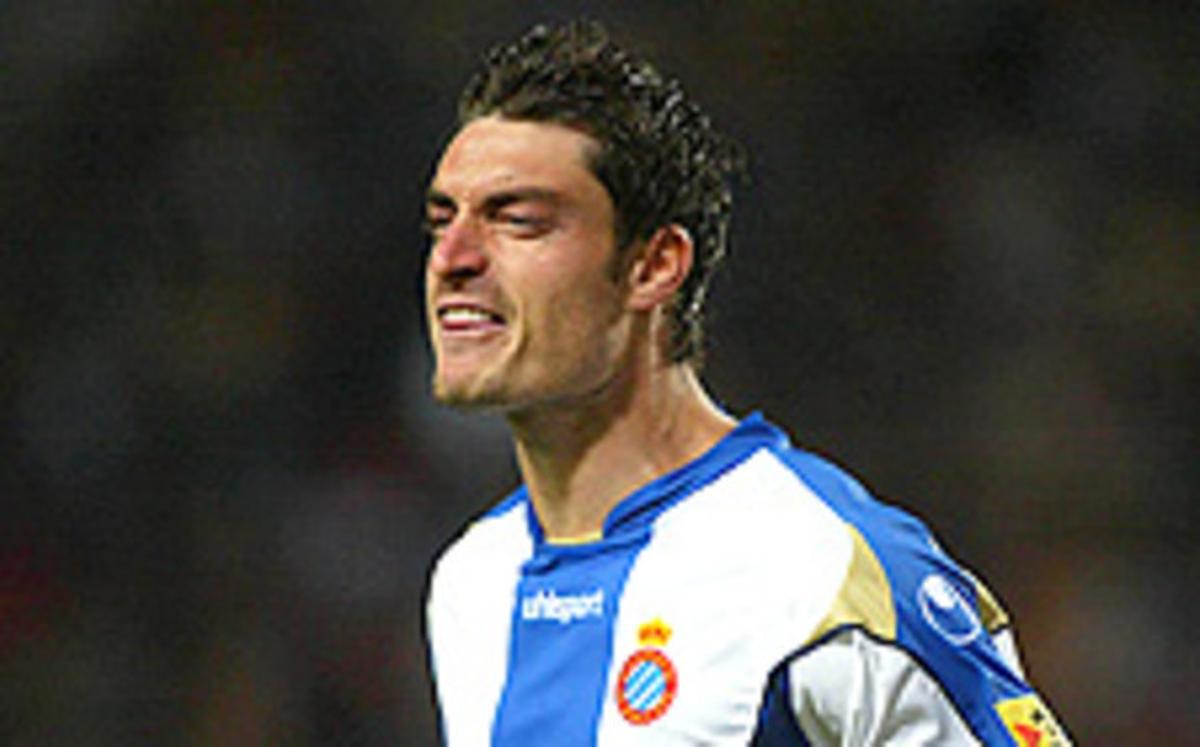 Albert Riera, en el 2007, cuando aún jugaba en el Espanyol.