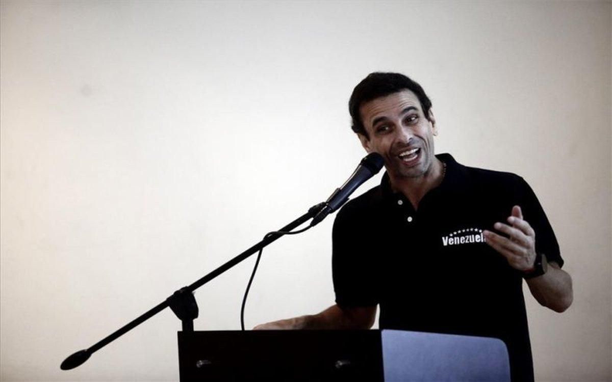 Henrique Capriles, líder opositos de Venezuela. Henrique Capriles, líder opositos de Venezuela.