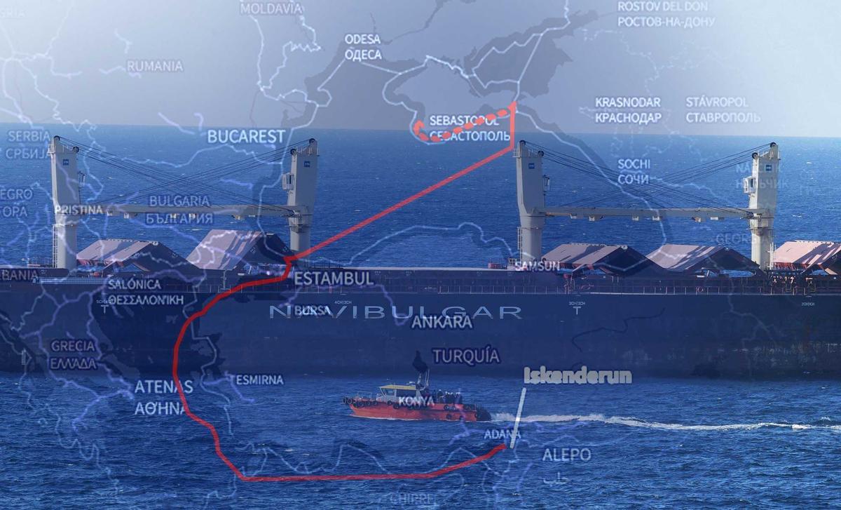 ‘Grain Express’, la ruta del gra robat per Rússia a la Ucraïna ocupada ‘Grain Express’, la ruta del gra robat per Rússia a la Ucraïna ocupada