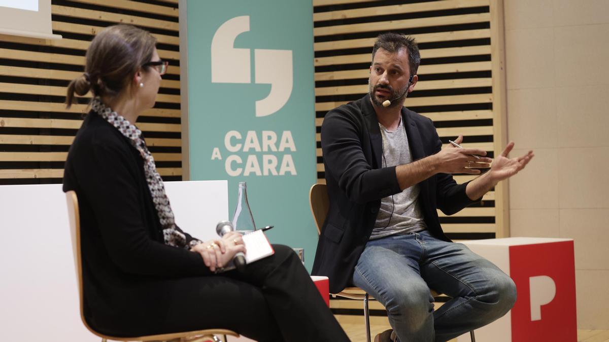 Guillem Sánchez, en la trobada amb els lectors: «Ara les víctimes se senten menys soles»