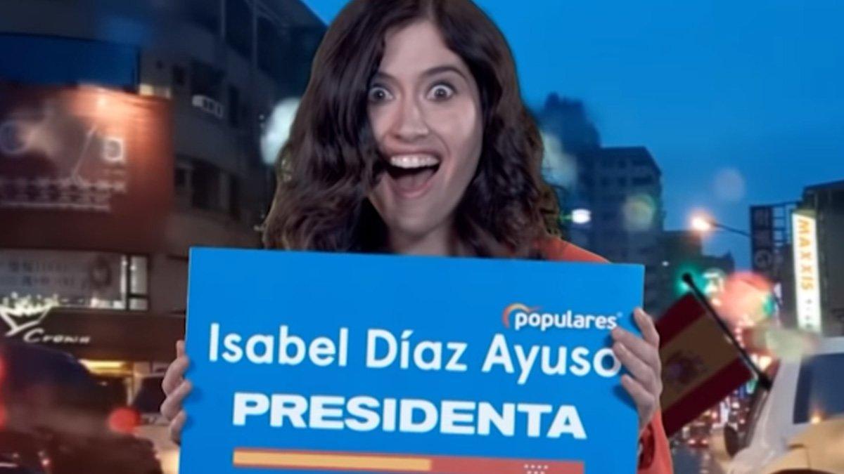 La paròdia d'Isabel Díaz Ayuso a 'Late motiv' des d'un "tros d'embús": "Vull privatitzar Madrid"