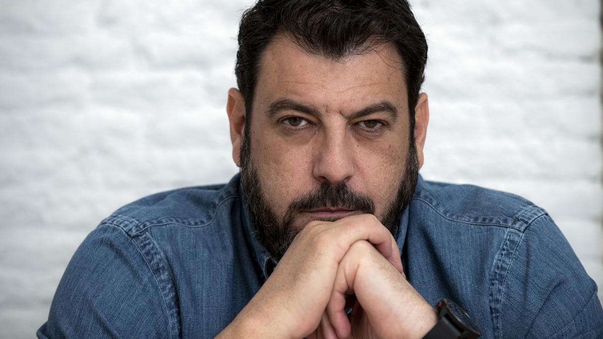 El escritor Santiago Díaz, autor de ’El buen padre’. El escritor Santiago Díaz, autor de ’El buen padre’.