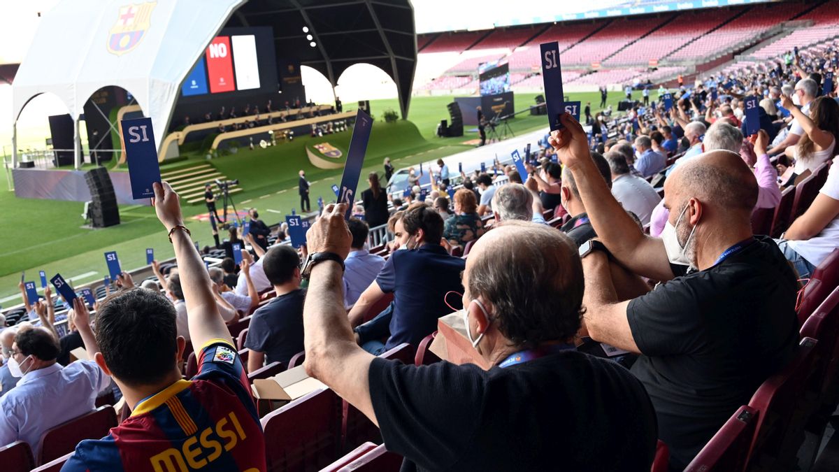 Asamblea de compromisarios del FC Barcelona Asamblea de compromisarios del FC Barcelona