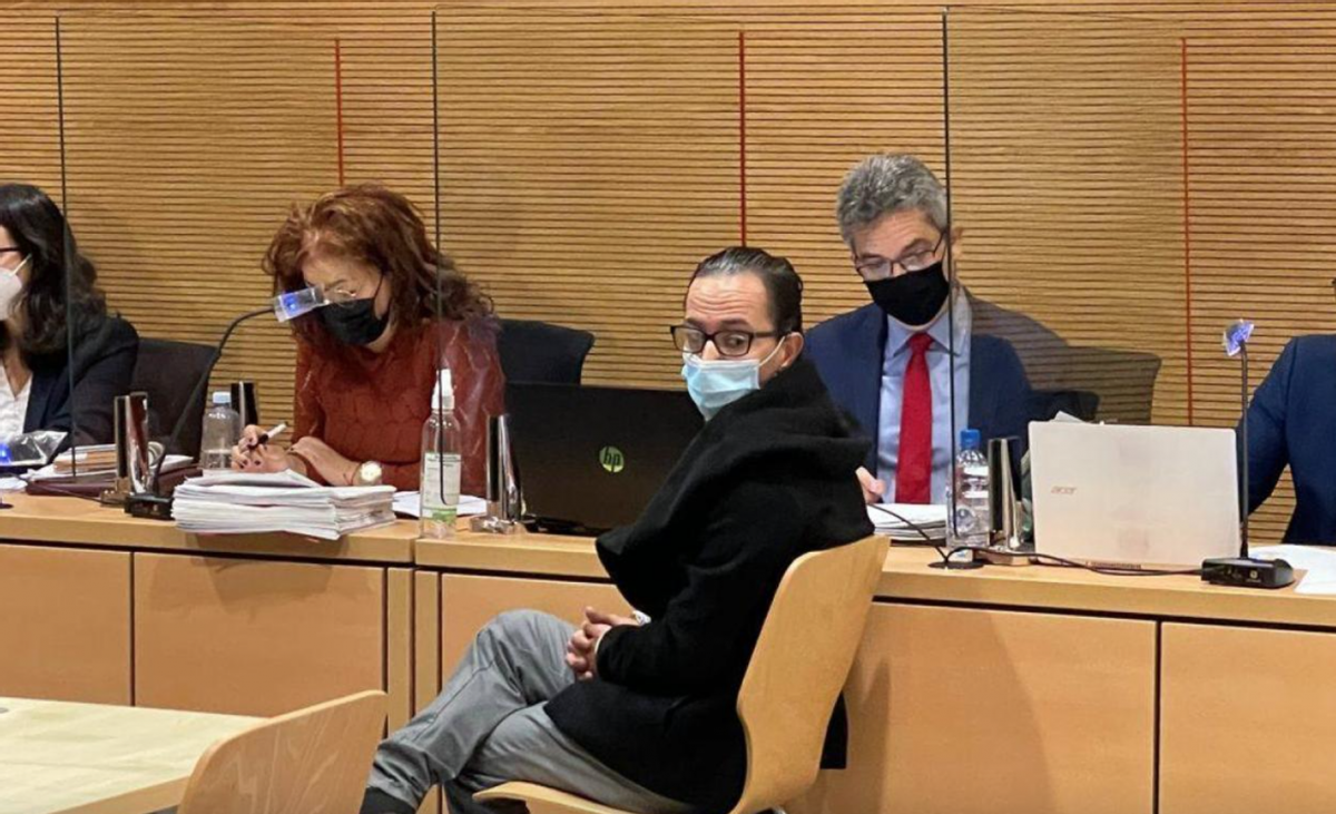 Jonathan Robaina, en el juicio. Jonathan Robaina, en el juicio.
