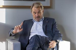 Artur Mas, en septiembre de 2022, durante una entrevista concedida a El Periódico