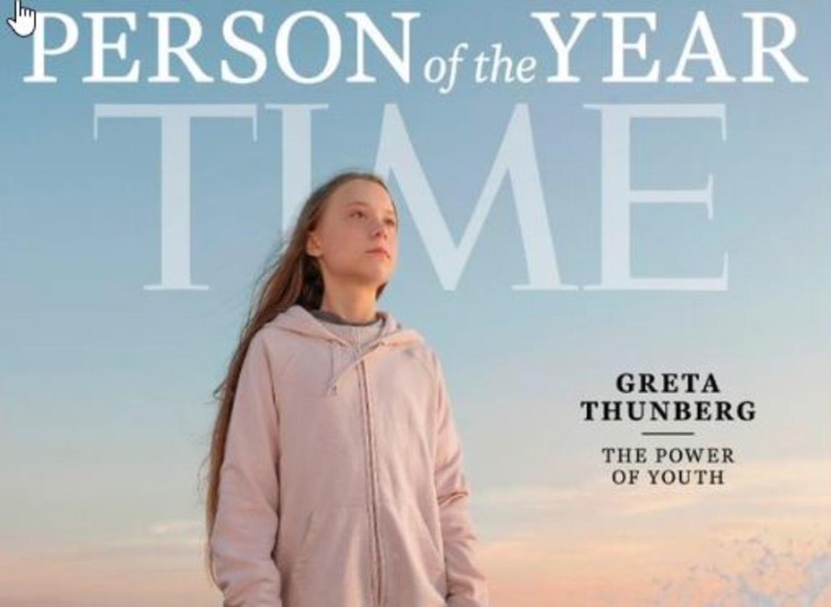 Greta Thunberg, persona del año para la revista 'Time'