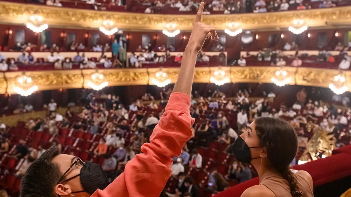Público asistente a ’Lucia di Lammermoor’ en el ’Liceu Under 35’ Público asistente a ’Lucia di Lammermoor’ en el ’Liceu Under 35’