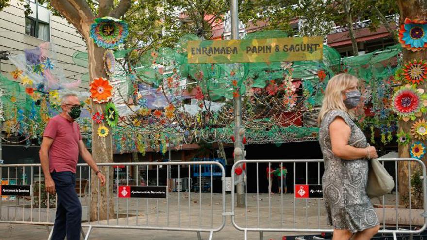 Les festes de Sants premien l'enramat floral de la plaça de Bonet i Muixí - Vimarsana News