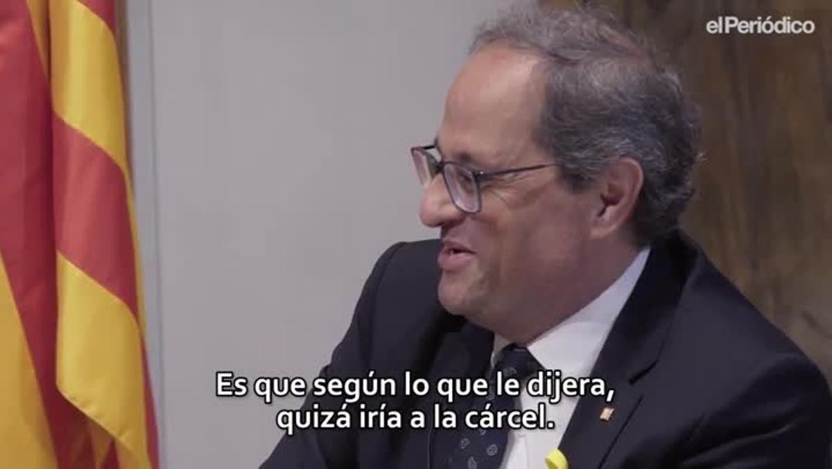 Fragmento 1 entrevista con Quim Torra