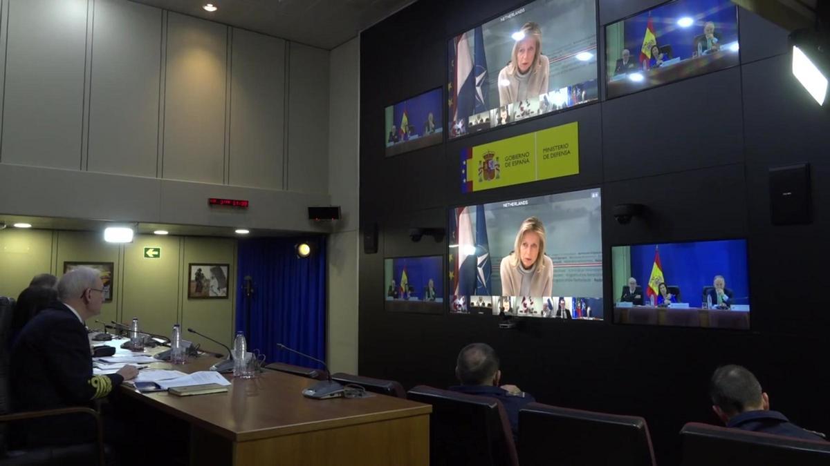 Vídeo conferencia ministerial Ucrania