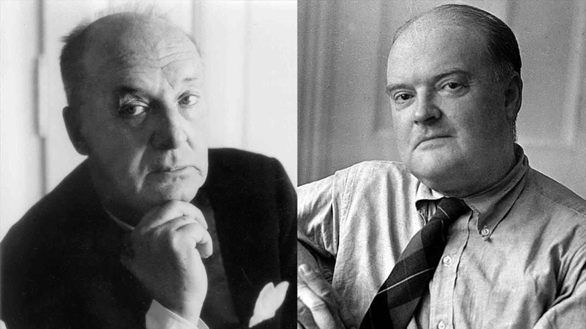 Vladimir Nabokov y Edmund Wilson.