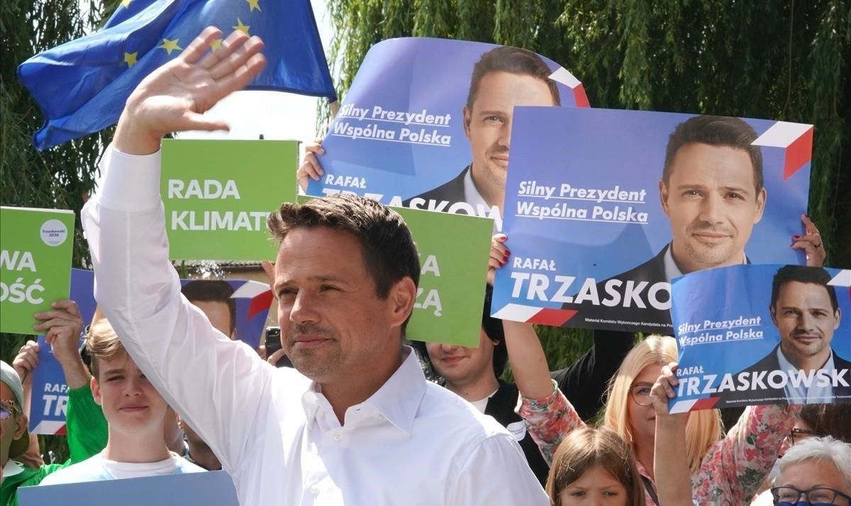 El candidato de Plataforma Cívica, Rafal Trzaskowski. El candidato de Plataforma Cívica, Rafal Trzaskowski.