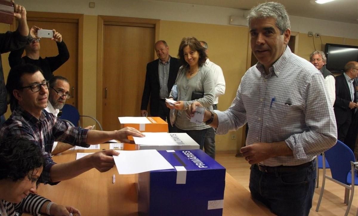 Homs se impone claramente a Requena en las primaras de CDC por el 27-S Homs se impone claramente a Requena en las primaras de CDC por el 27-S
