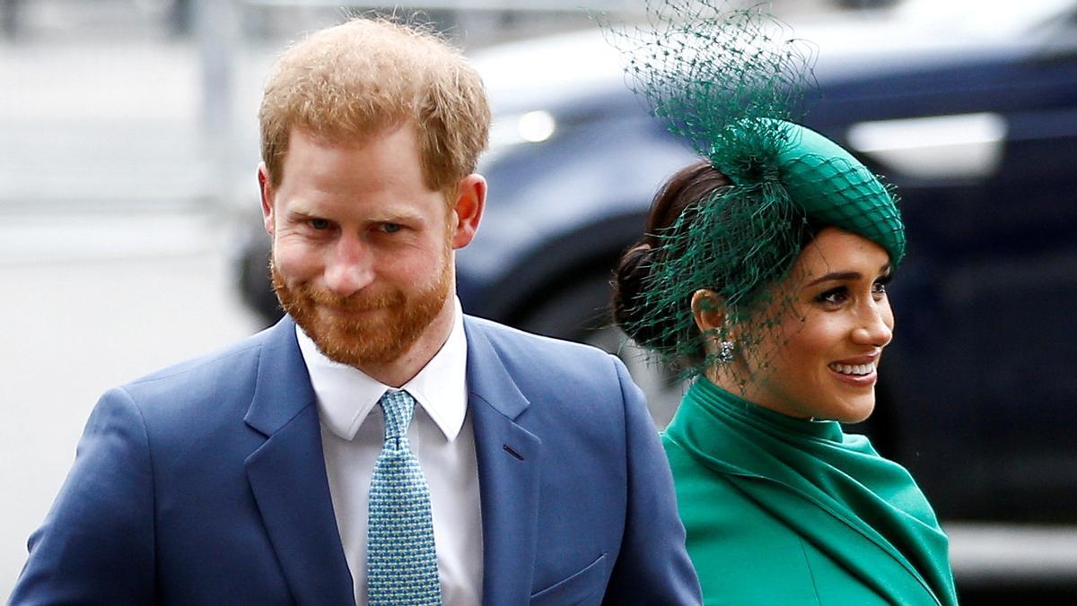 El príncipe Enrique y su esposa, Meghan Markle, en la abadía de Westminster, Londres, en marzo del 2020. El príncipe Enrique y su esposa, Meghan Markle, en la abadía de Westminster, Londres, en marzo del 2020.