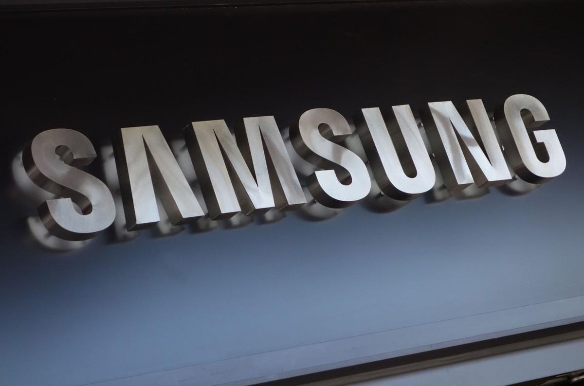 El logo internacional de Samsung. El logo internacional de Samsung.