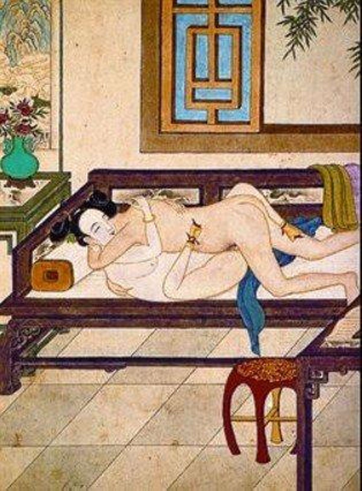 Imagen erótica del ’Jin Ping Mei’. Imagen erótica del ’Jin Ping Mei’.