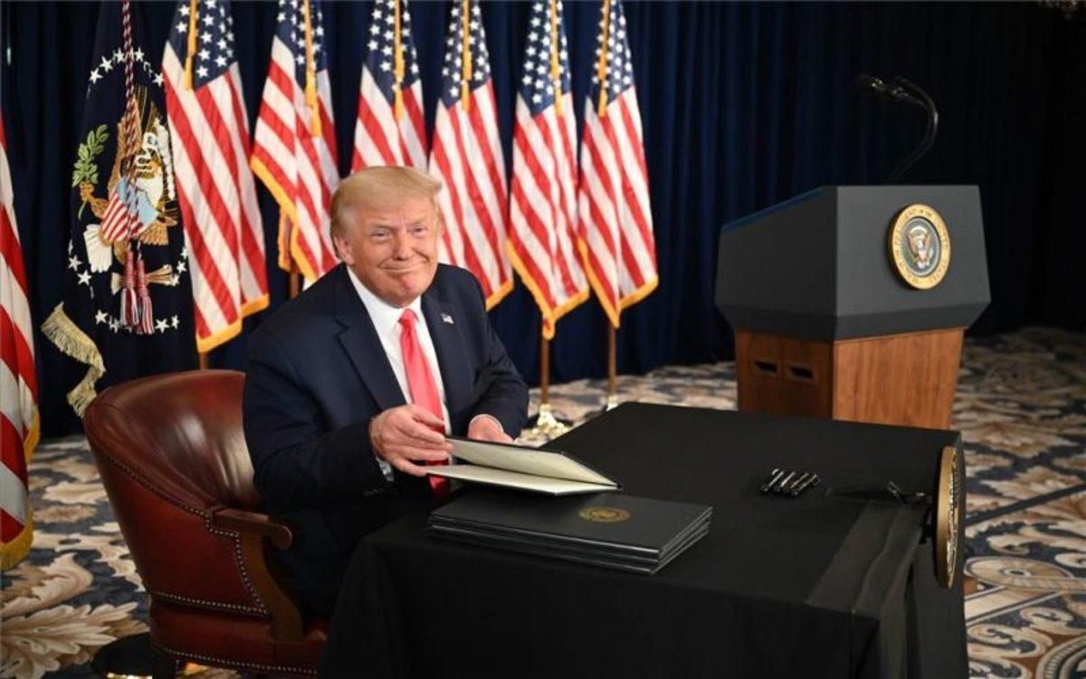 Donald Trump, presidente de los EEUU. Donald Trump, presidente de los EEUU.