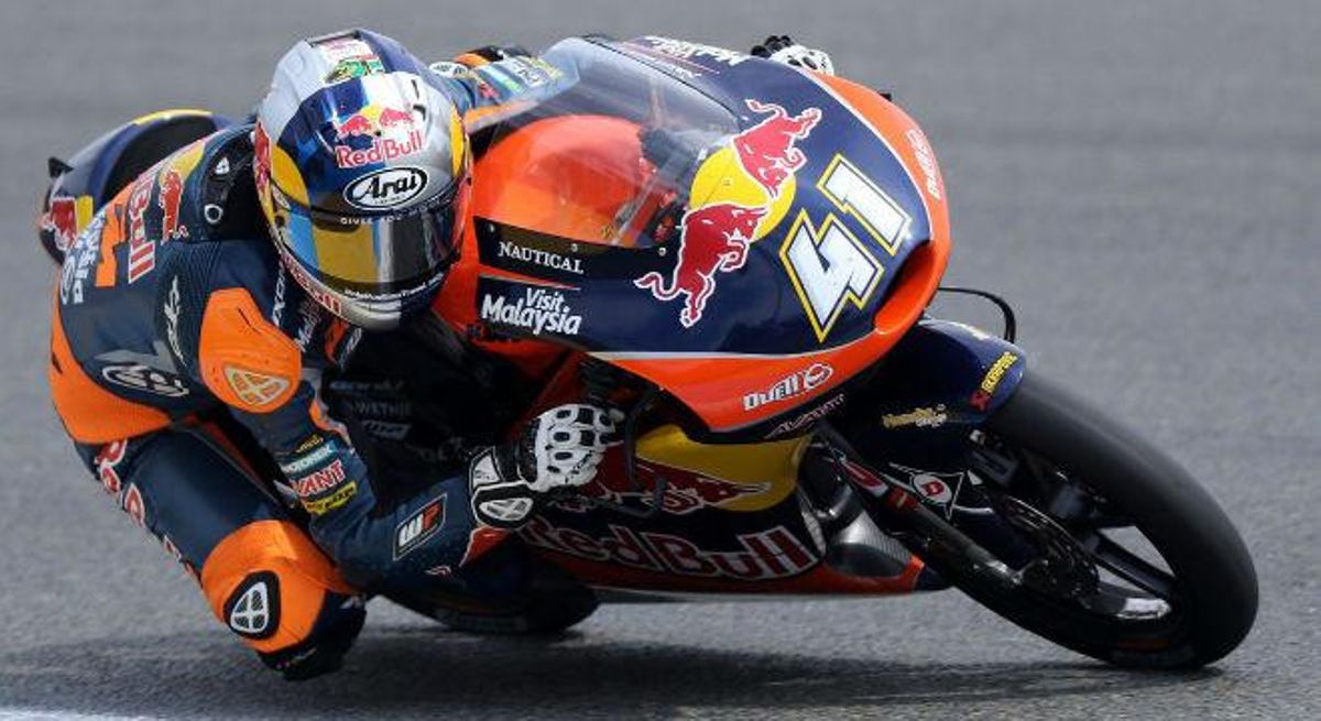 Brad Binder en los entrenamientos Brad Binder en los entrenamientos