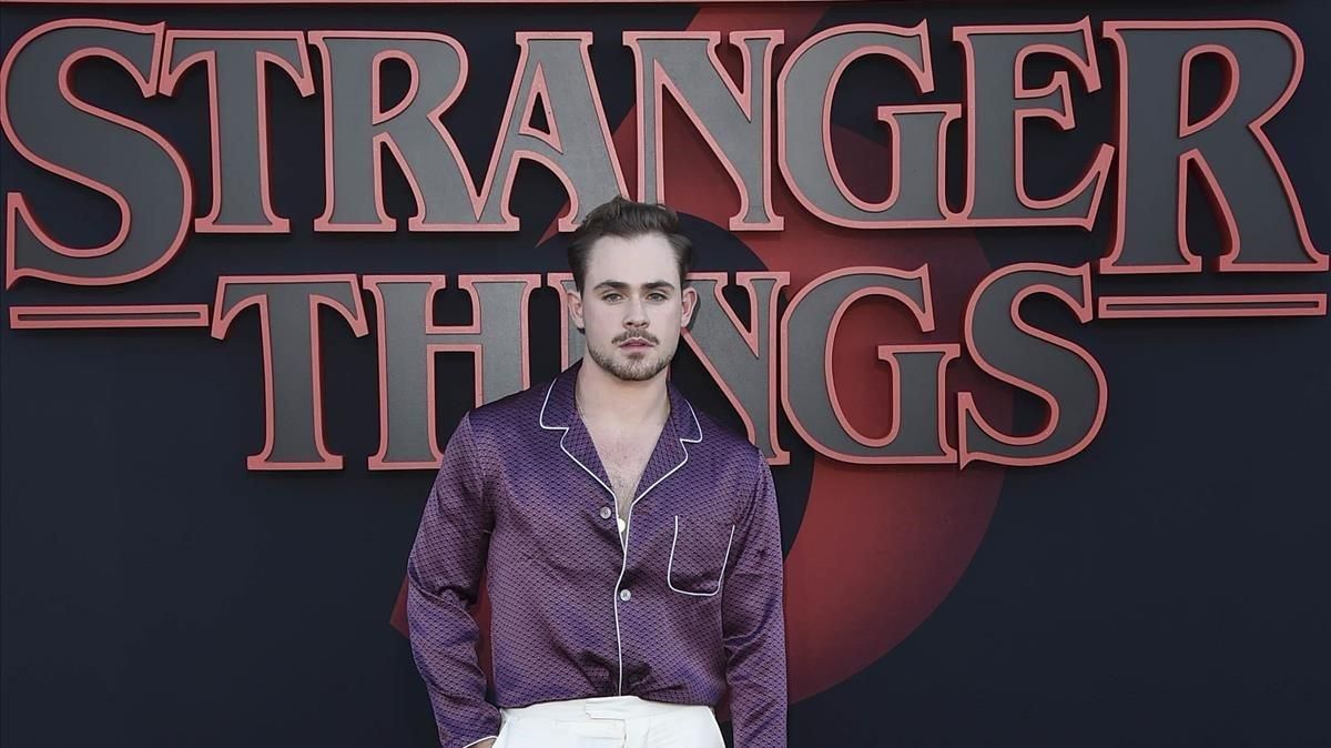 El actor de ’Stranger things’ Dacre Montgomery. El actor de ’Stranger things’ Dacre Montgomery.