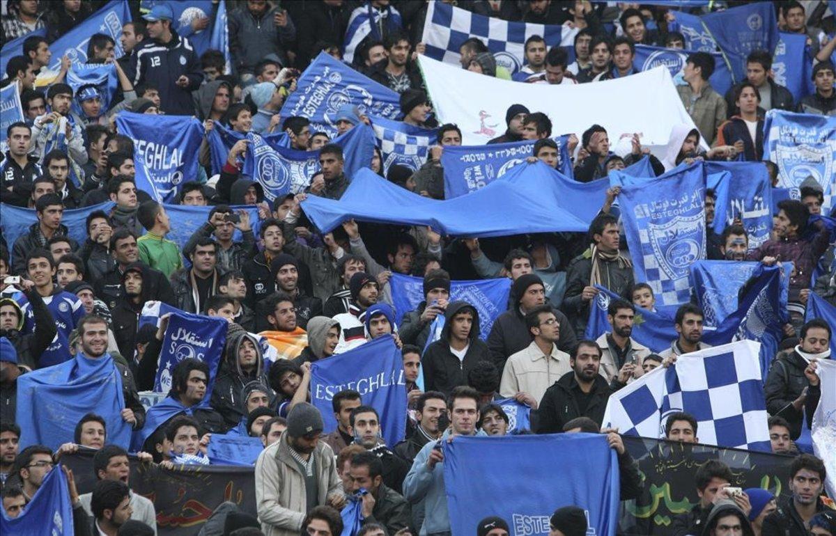 Seguidores del Esteghlal FC de Teherán
