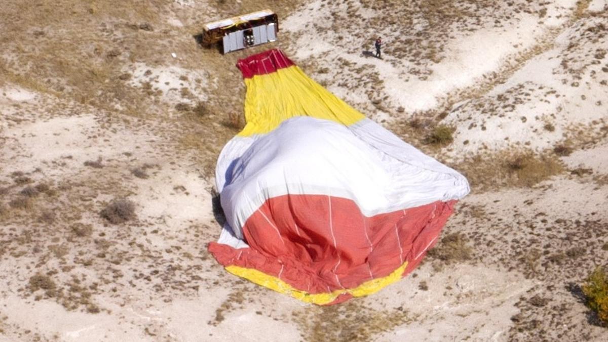 Moren dos turistes espanyols en un accident de globus a la Capadòcia