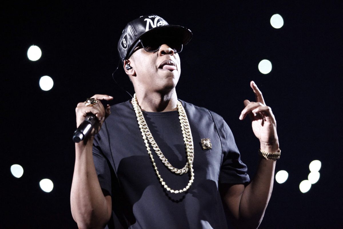 El rapero Jay-Z, durante un concierto. El rapero Jay-Z, durante un concierto.